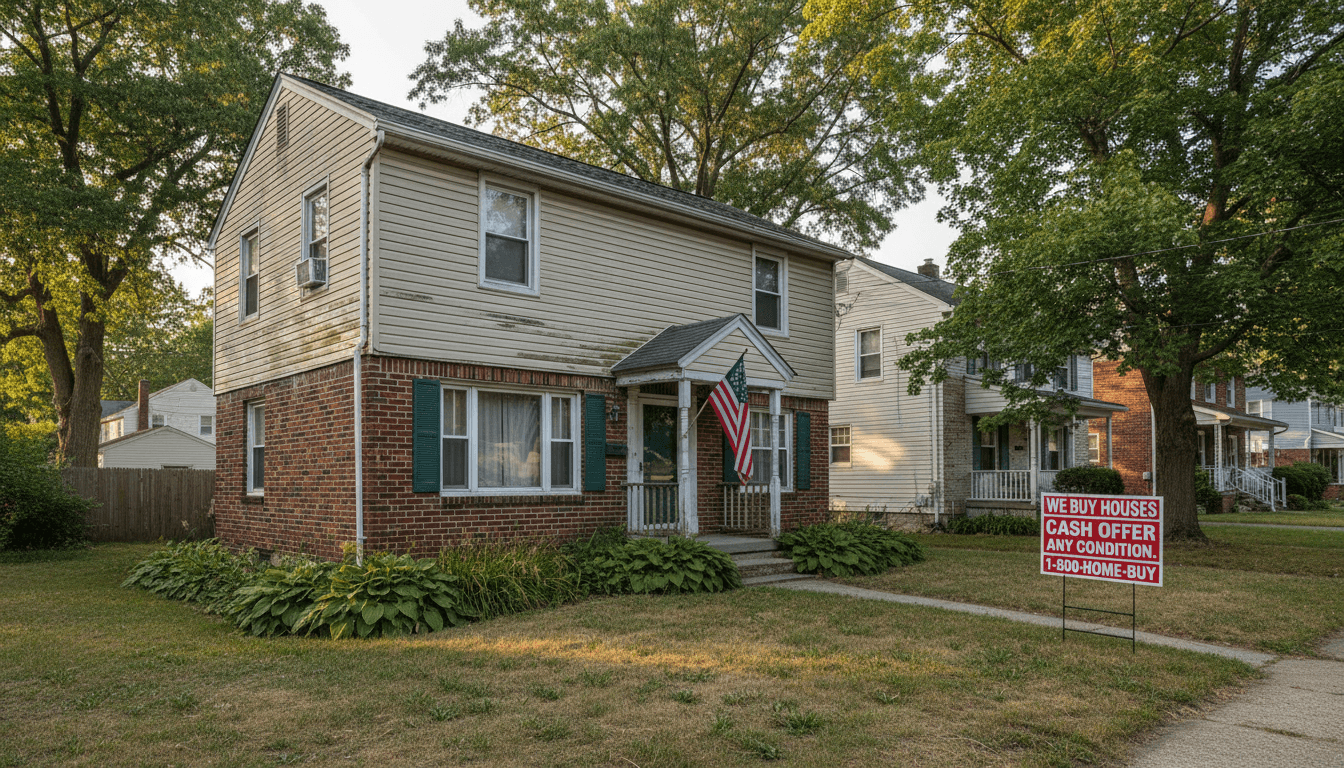 House in New Jersey sold as-is