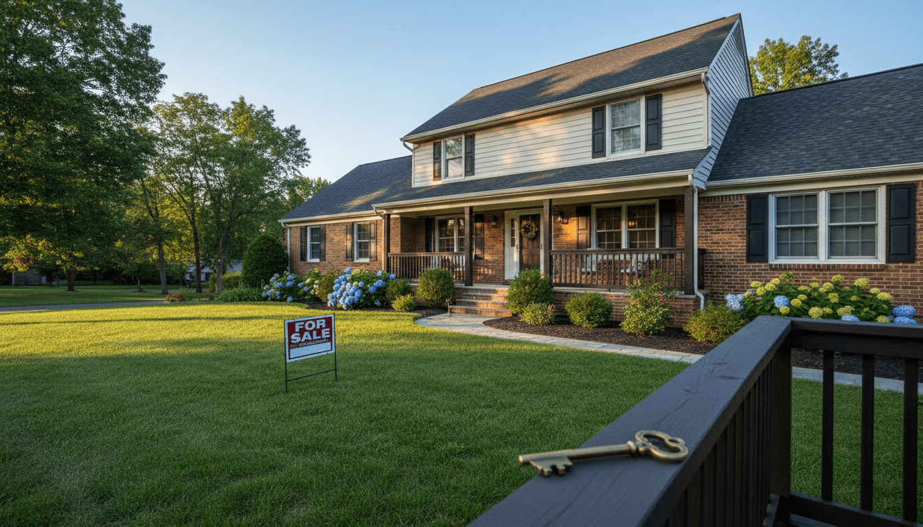 Rental property with for sale sign in Collingswood, New Jersey